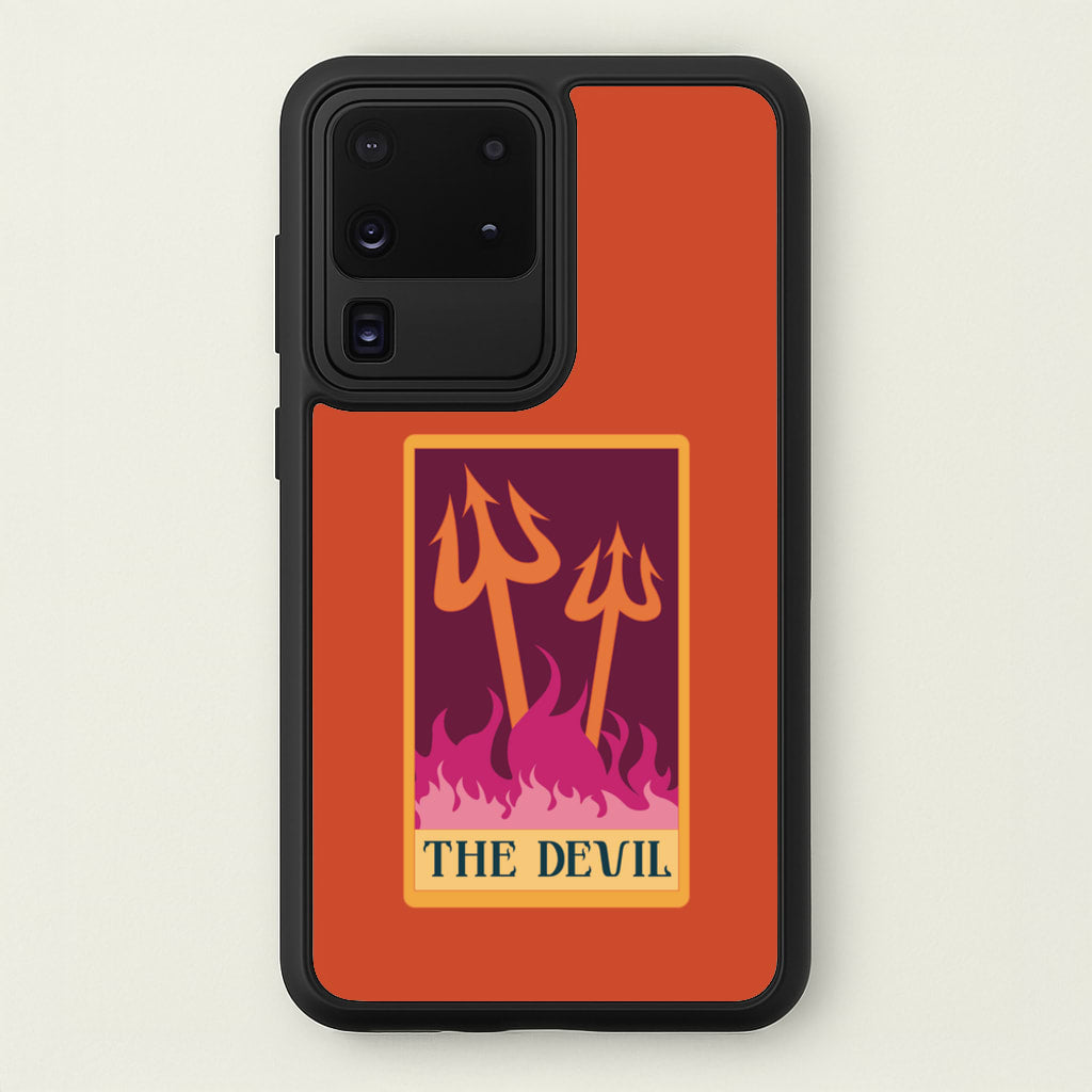 The Devil - Tarot Cards - Tarot Cards Phone Case for Galaxy S20 Ultra