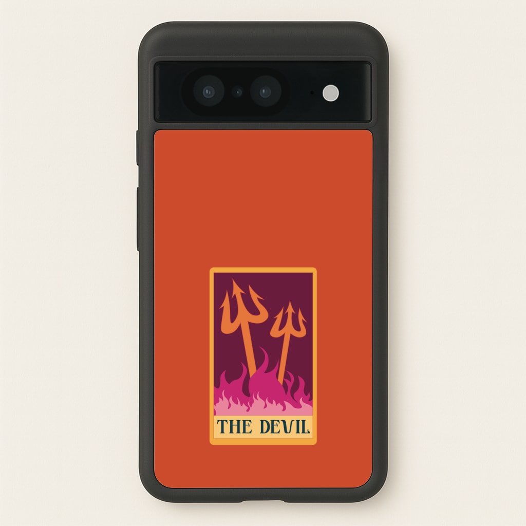 The Devil - Tarot Cards - Tarot Cards Phone Case for Google Pixel 8