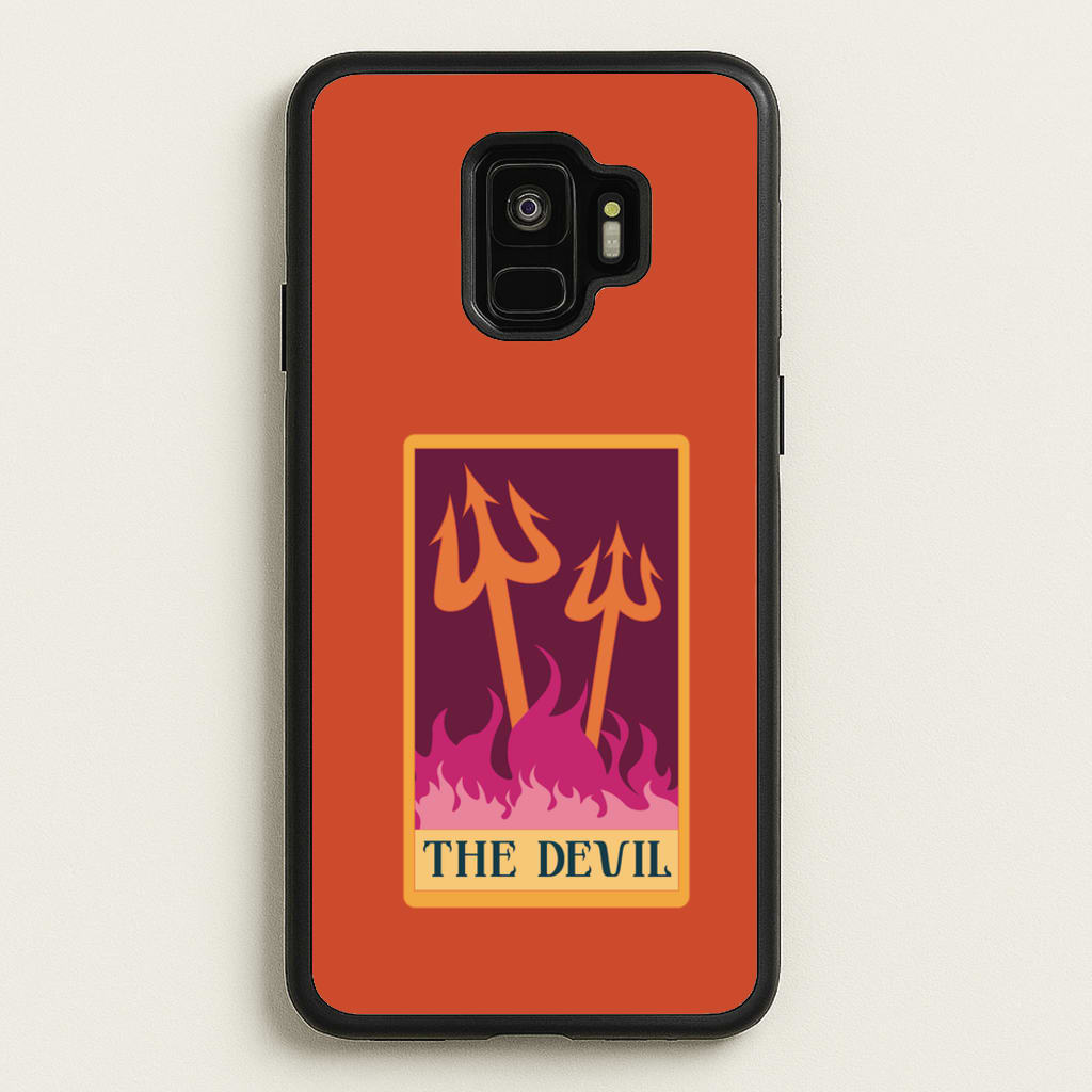 The Devil - Tarot Cards - Tarot Cards Phone Case for Galaxy S9