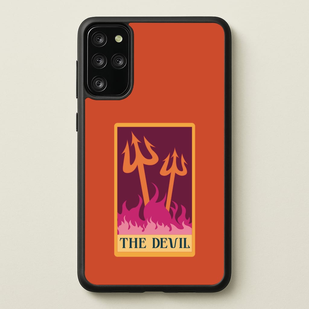 The Devil - Tarot Cards - Tarot Cards Phone Case for Galaxy S20 Plus