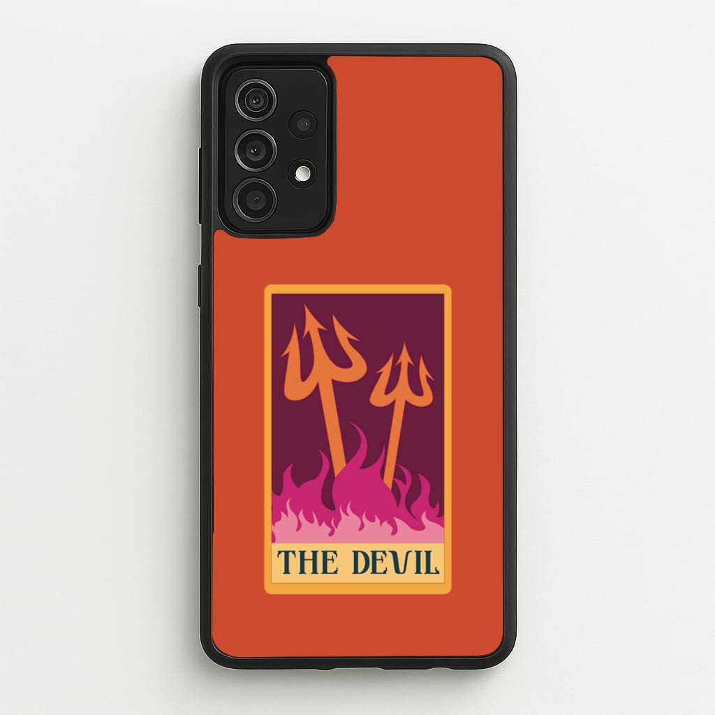 The Devil - Tarot Cards - Tarot Cards Phone Case for Galaxy A52 / A52s