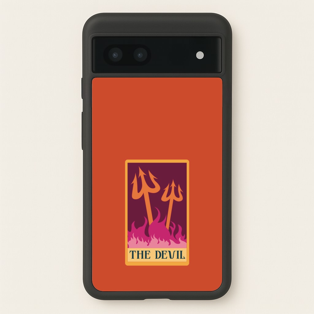 The Devil - Tarot Cards - Tarot Cards Phone Case for Google Pixel 7a