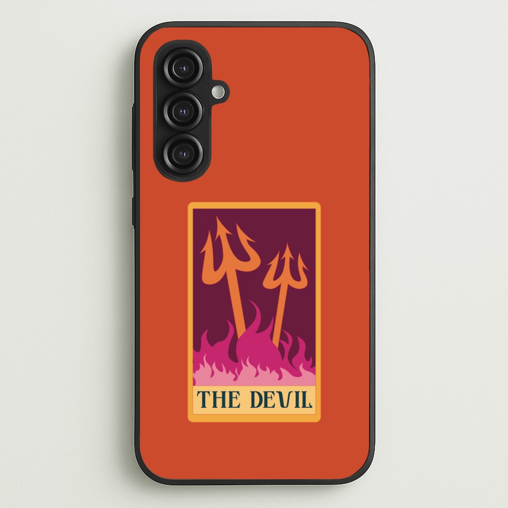 The Devil - Tarot Cards - Tarot Cards Phone Case for Galaxy S23FE