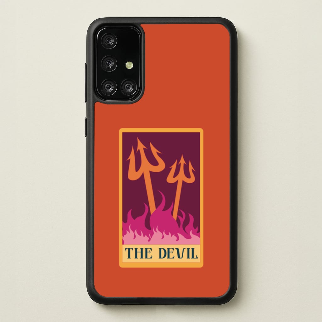 The Devil - Tarot Cards - Tarot Cards Phone Case for Galaxy A71