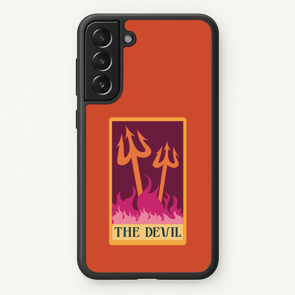 The Devil - Tarot Cards - Tarot Cards Phone Case for Galaxy S21 Plus