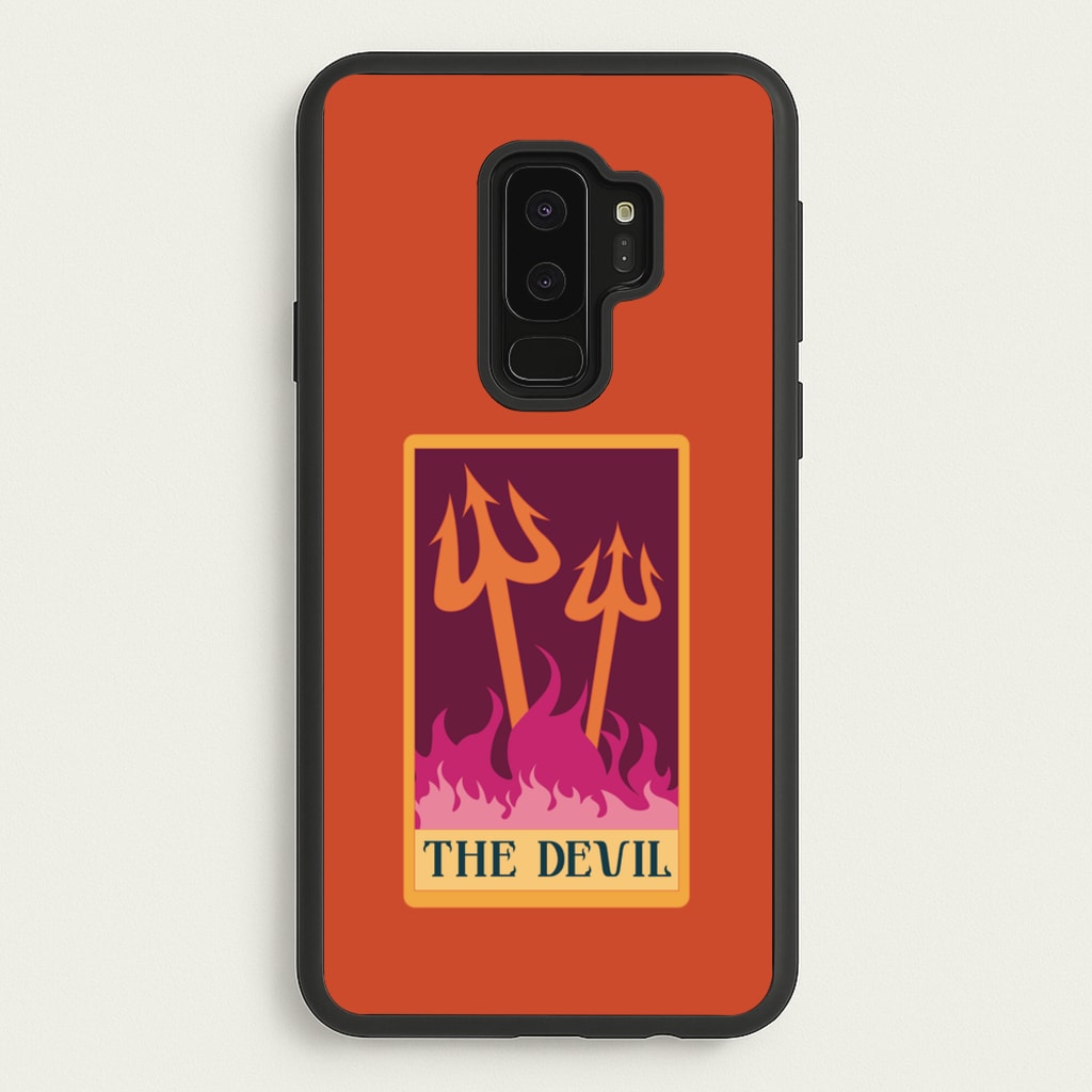 The Devil - Tarot Cards - Tarot Cards Phone Case for Galaxy S9 Plus