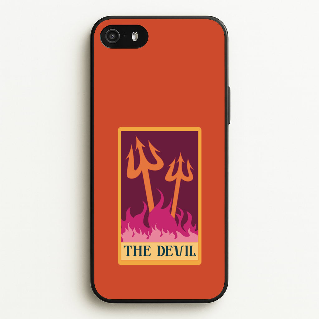 The Devil - Tarot Cards - Tarot Cards Phone Case for iPhone 5 / 5s / SE 2016