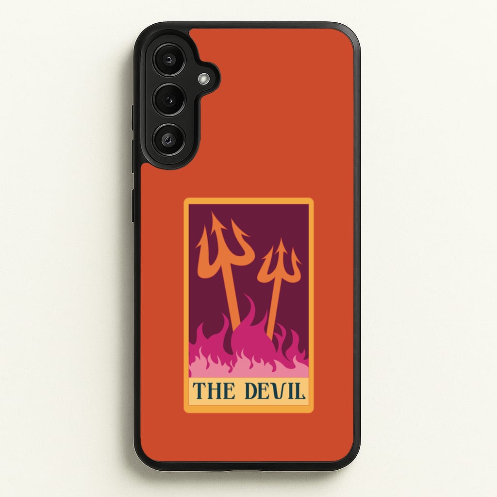 The Devil - Tarot Cards - Tarot Cards Phone Case for Galaxy A36