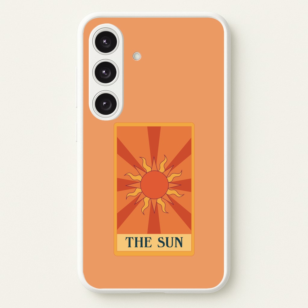 The Sun - Tarot Cards - Tarot Cards Phone Case for Galaxy S25 Plus