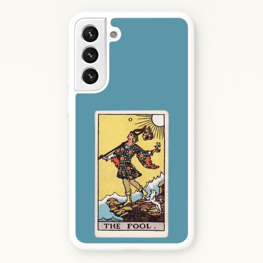 The Fool Tarot Card - Tarot Cards Phone Case for Galaxy S22