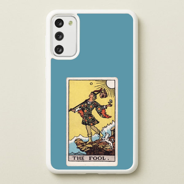 The Fool Tarot Card - Tarot Cards Phone Case for Galaxy S20FE