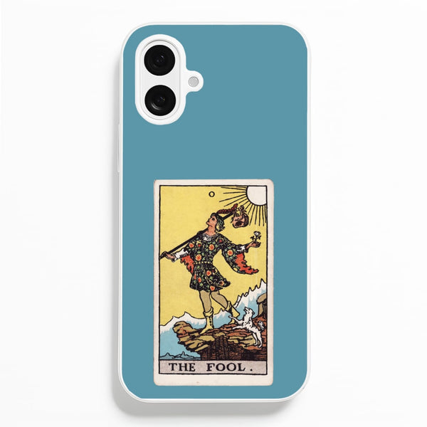 The Fool Tarot Card - Tarot Cards Phone Case for iPhone 16 Plus