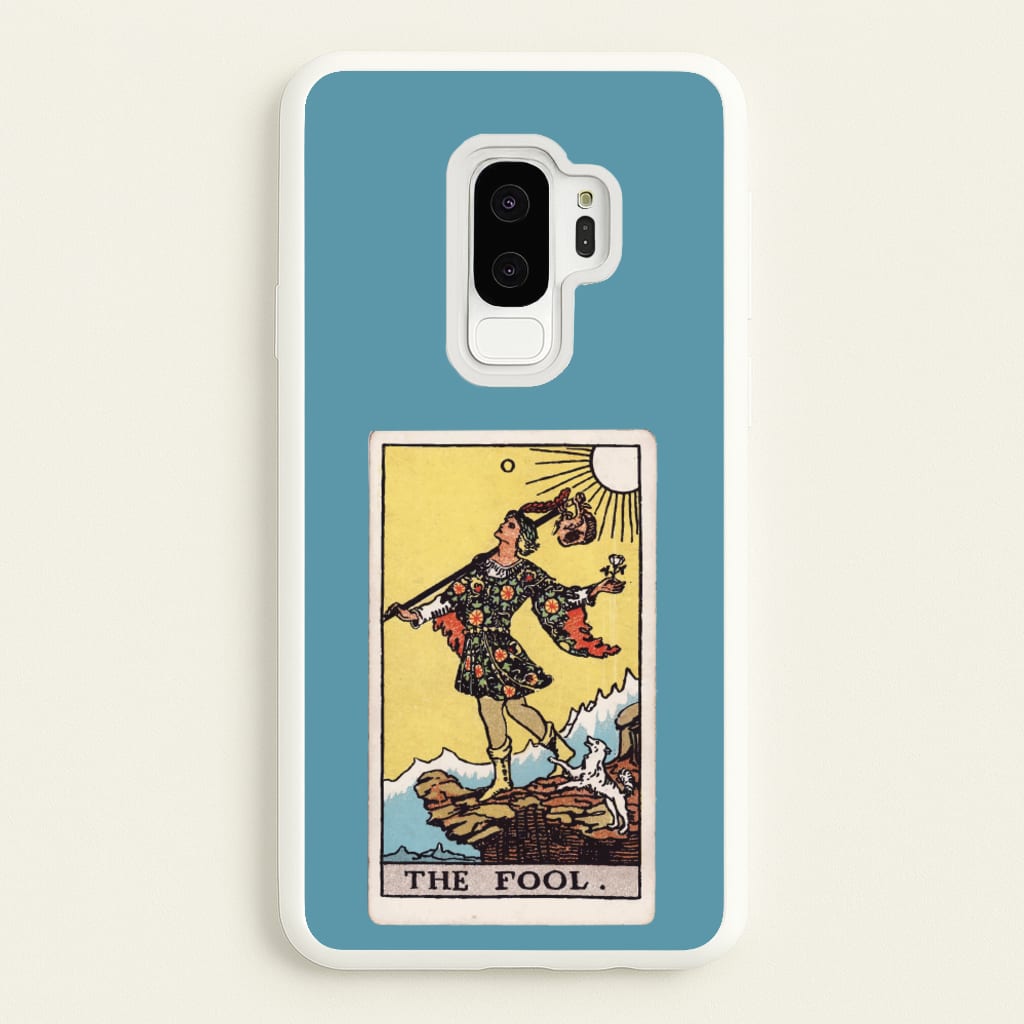 The Fool Tarot Card - Tarot Cards Phone Case for Galaxy S9 Plus