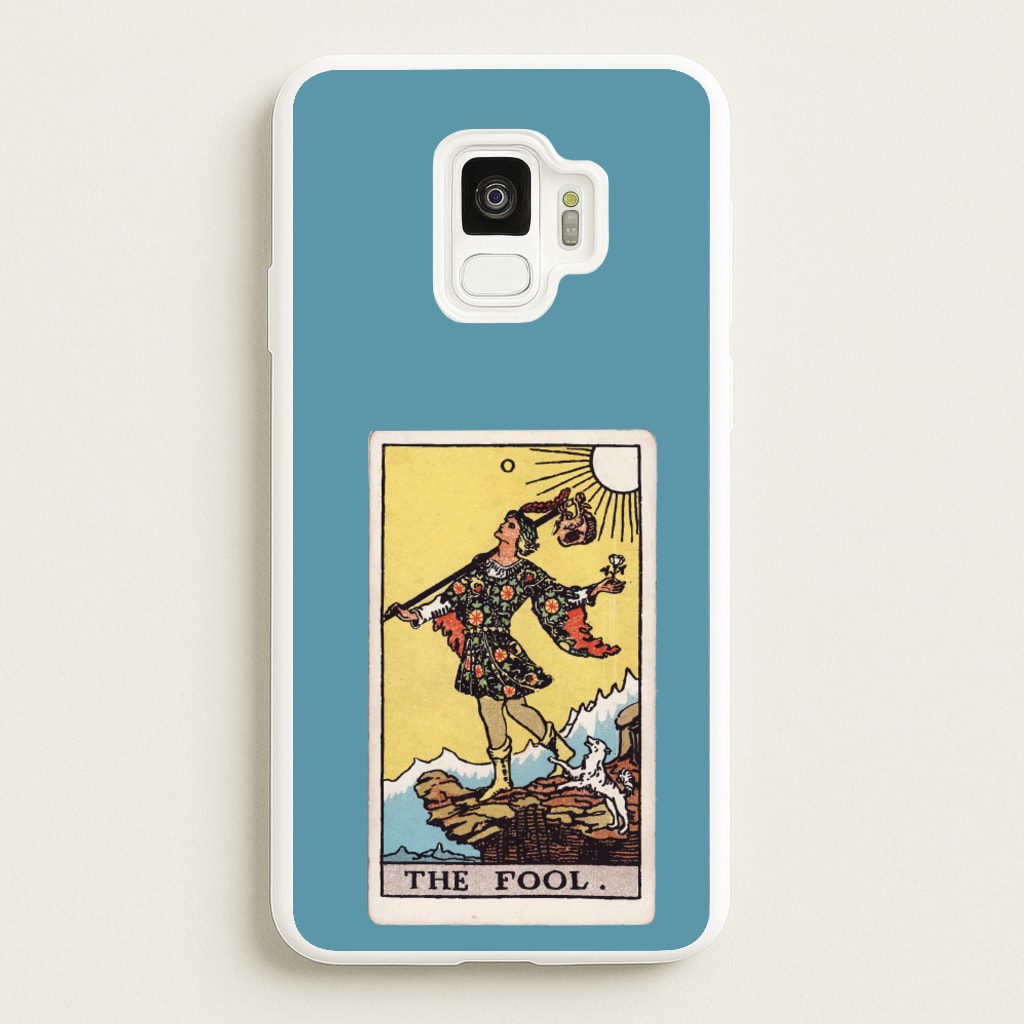 The Fool Tarot Card - Tarot Cards Phone Case for Galaxy S9