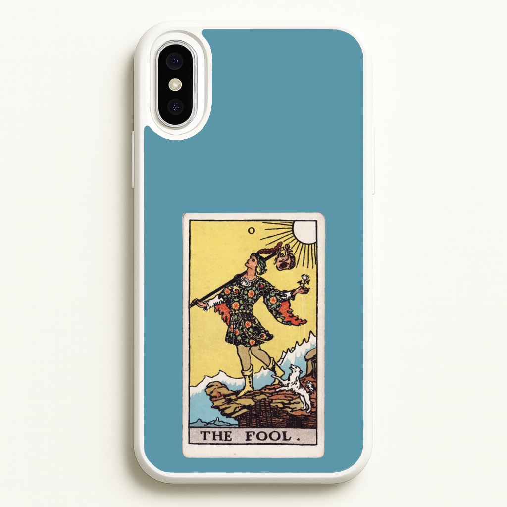 The Fool Tarot Card - Tarot Cards Phone Case for iPhone XS Max