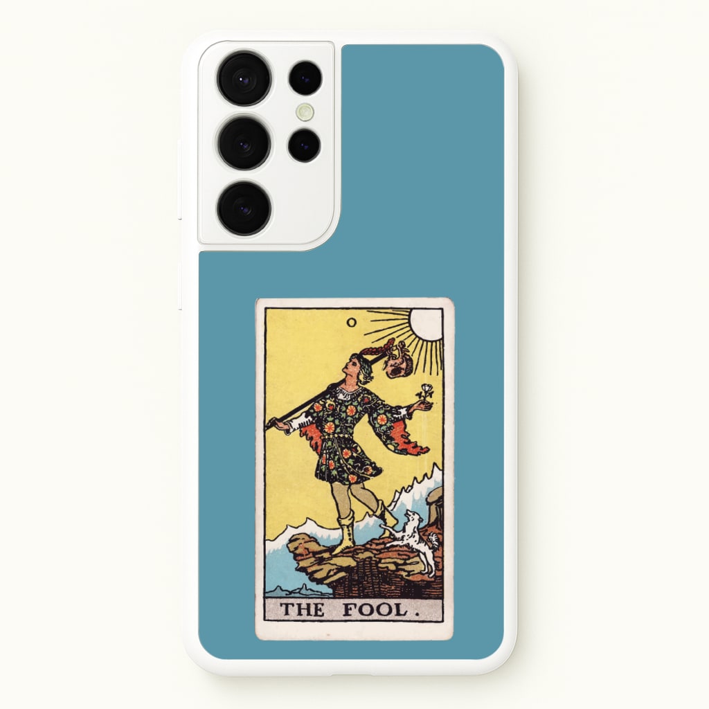 The Fool Tarot Card - Tarot Cards Phone Case for Galaxy S21 Ultra