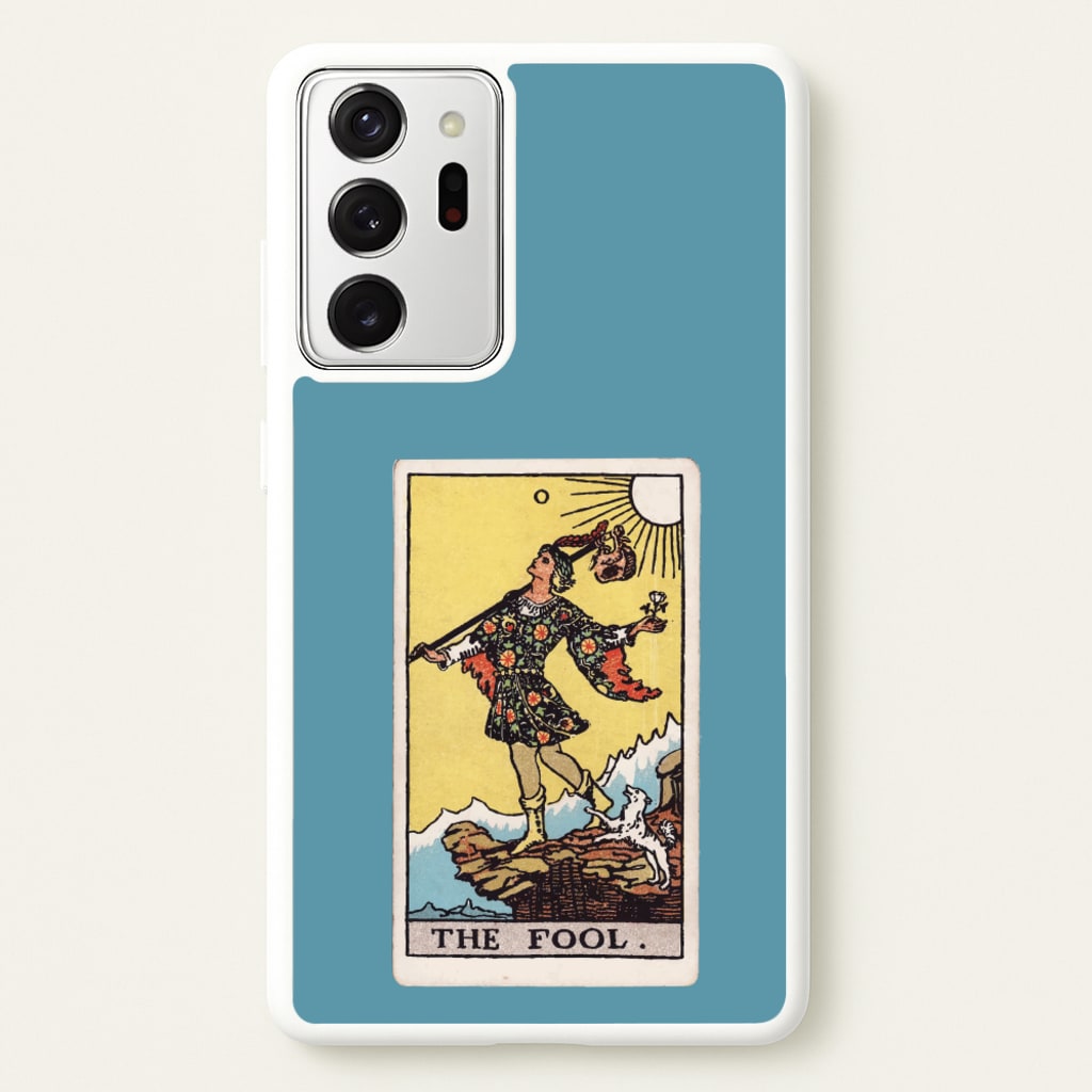 The Fool Tarot Card - Tarot Cards Phone Case for Galaxy Note 20 Ultra