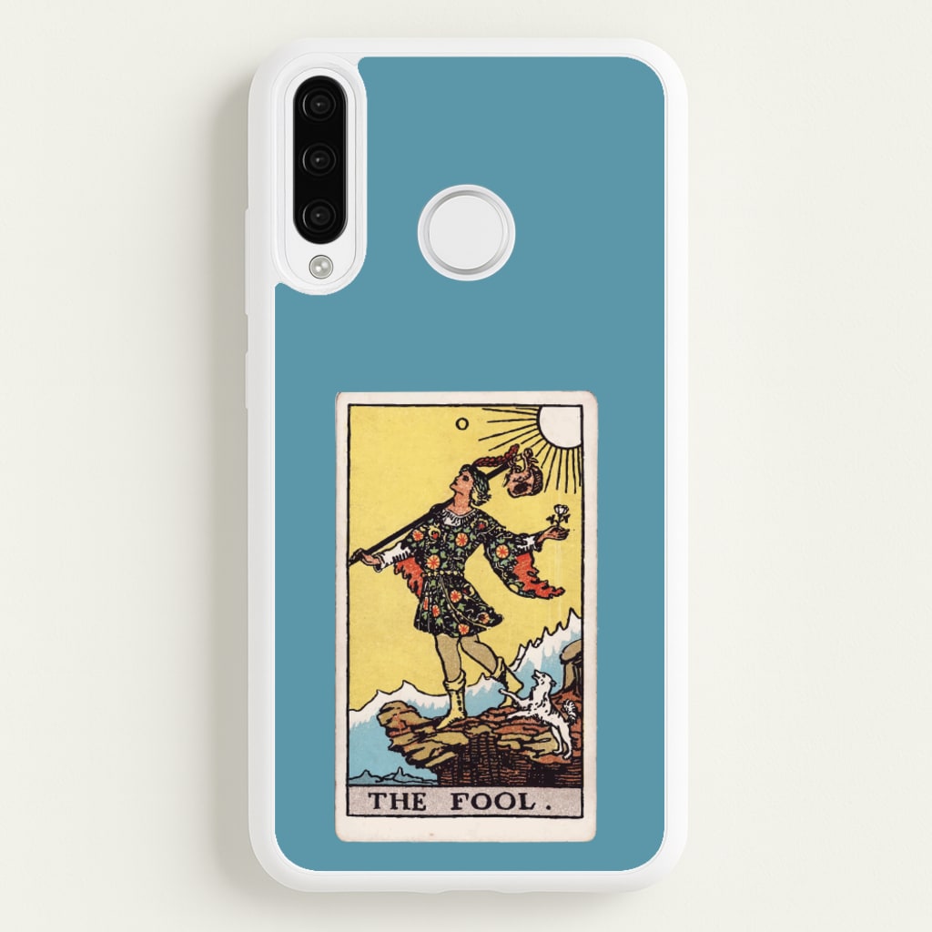 The Fool Tarot Card - Tarot Cards Phone Case for Huawei P30 Lite