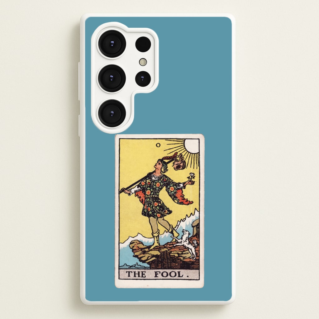 The Fool Tarot Card - Tarot Cards Phone Case for Galaxy S25 Ultra