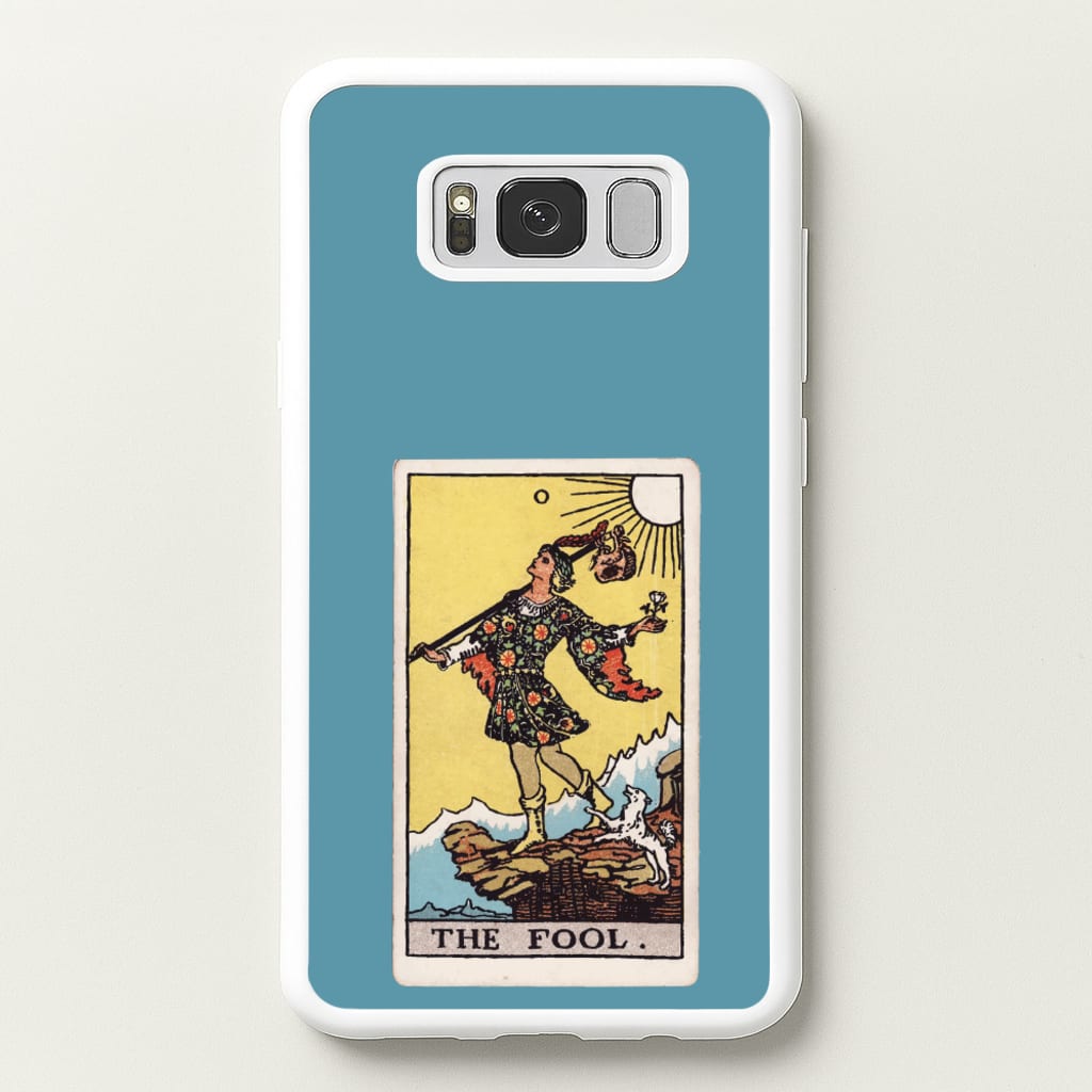 The Fool Tarot Card - Tarot Cards Phone Case for Galaxy S8 Plus