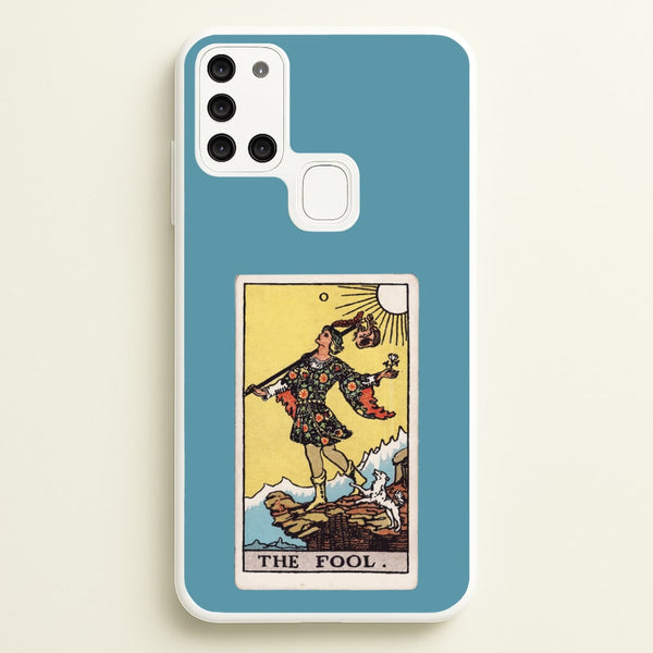The Fool Tarot Card - Tarot Cards Phone Case for Galaxy A21s