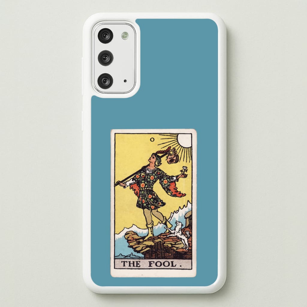 The Fool Tarot Card - Tarot Cards Phone Case for Galaxy Note 20