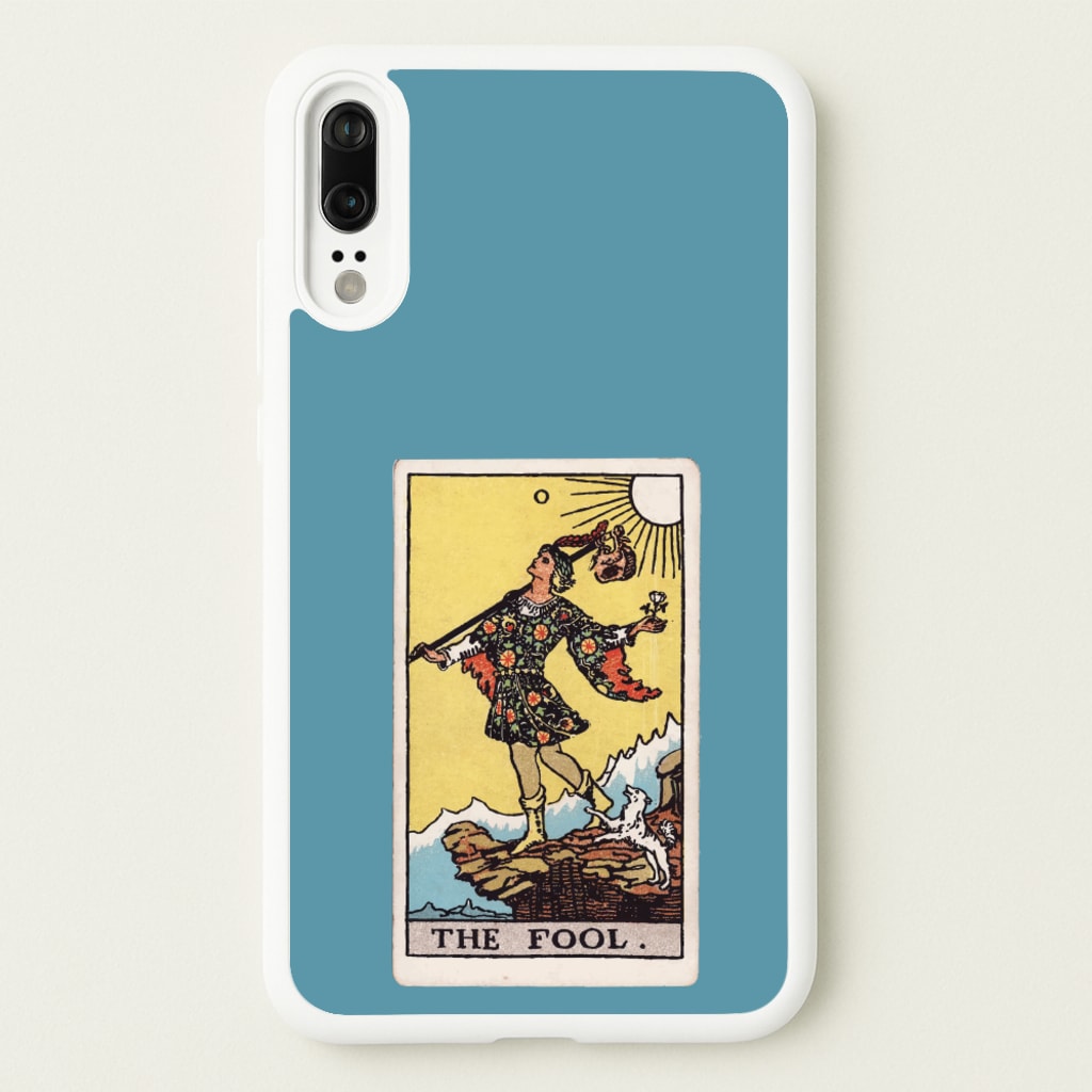 The Fool Tarot Card - Tarot Cards Phone Case for Huawei P20