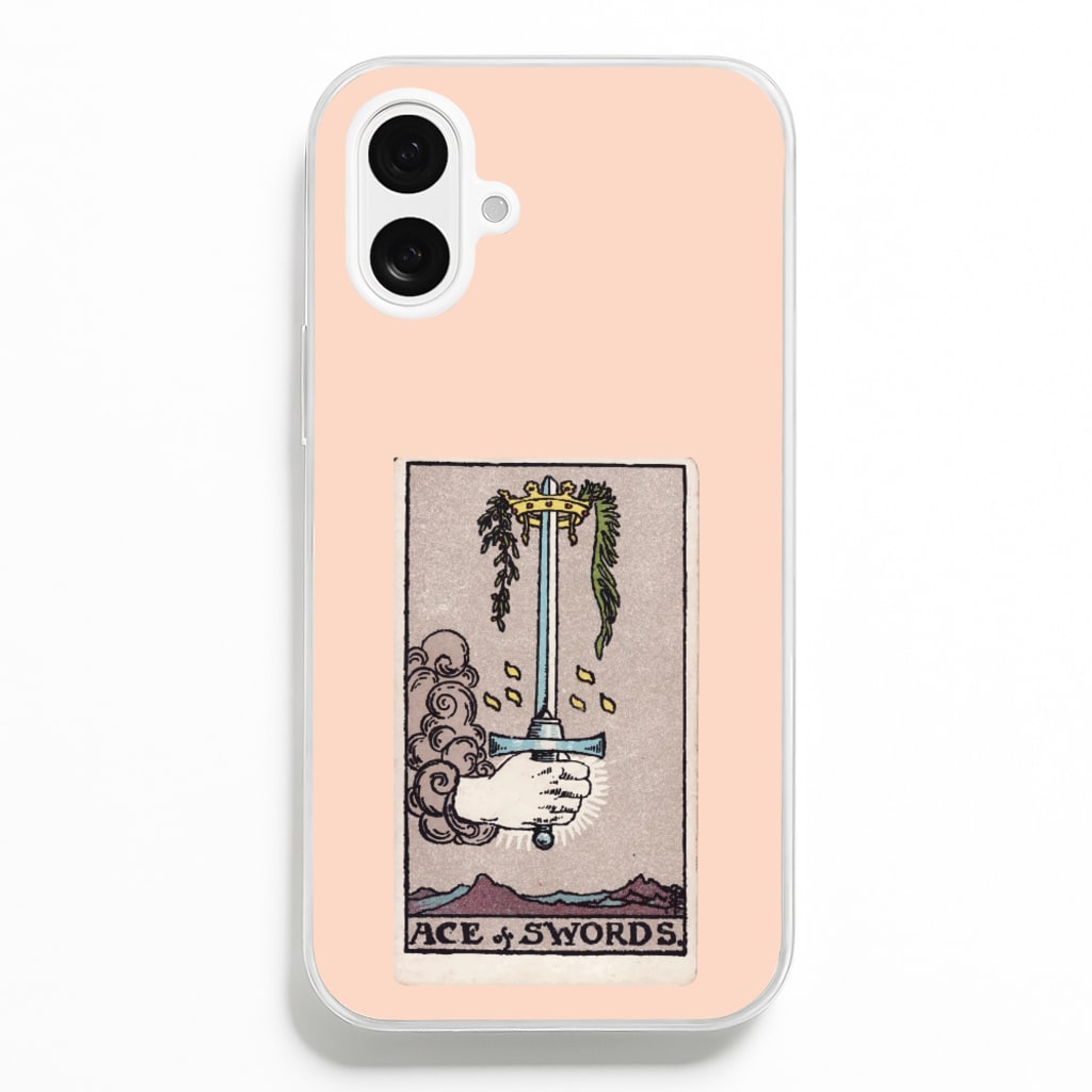 Tarot Card I - Tarot Cards Phone Case for iPhone 16 Plus