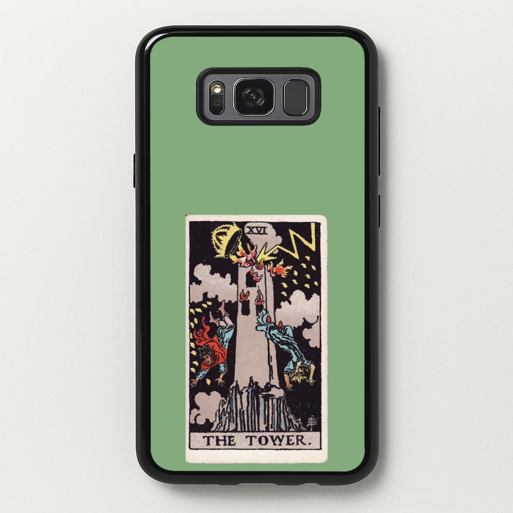 Tarot Card XVI - Tarot Cards Phone Case for Galaxy S8