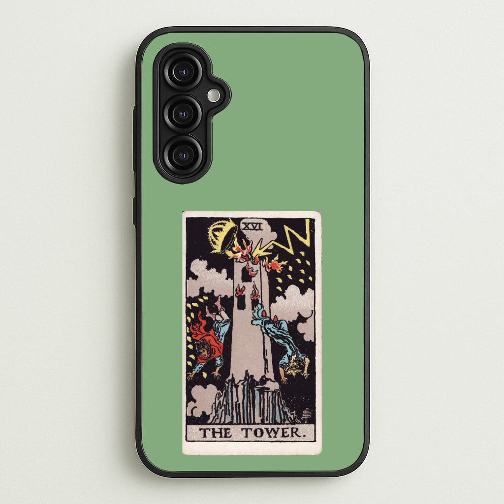 Tarot Card XVI - Tarot Cards Phone Case for Galaxy A14