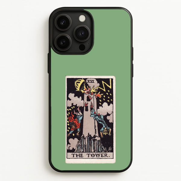 Tarot Card XVI - Tarot Cards Phone Case for iPhone 13 Pro Max