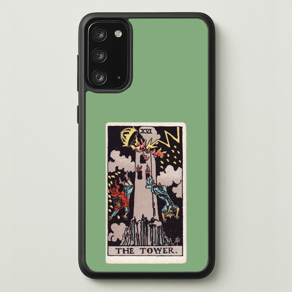 Tarot Card XVI - Tarot Cards Phone Case for Galaxy Note 20