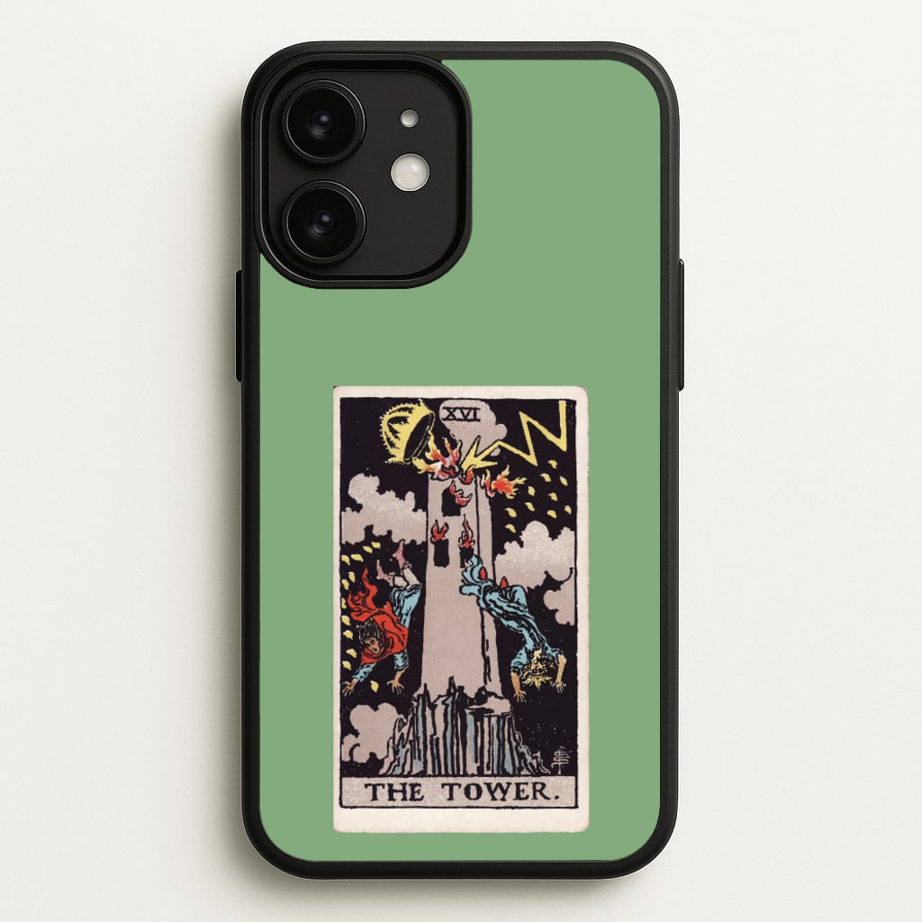 Tarot Card XVI - Tarot Cards Phone Case for iPhone 11