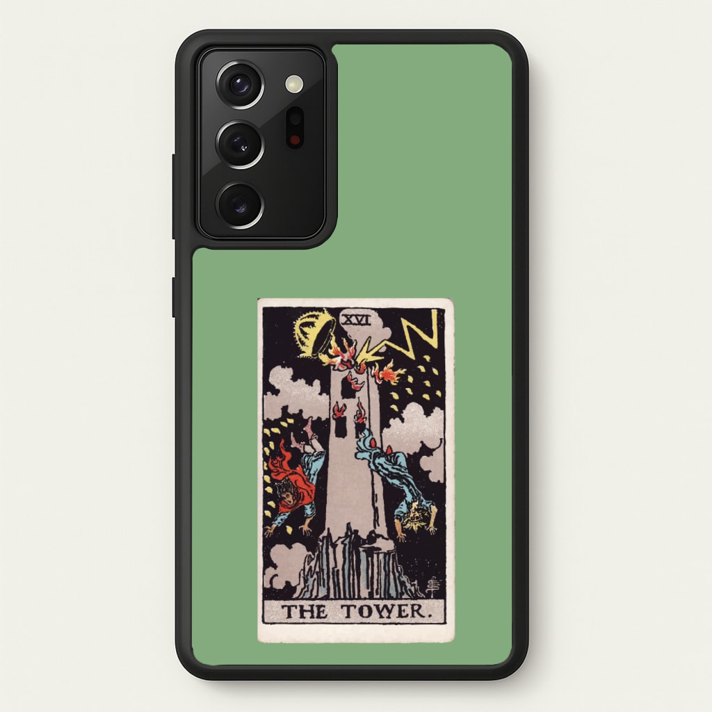 Tarot Card XVI - Tarot Cards Phone Case for Galaxy Note 20 Ultra