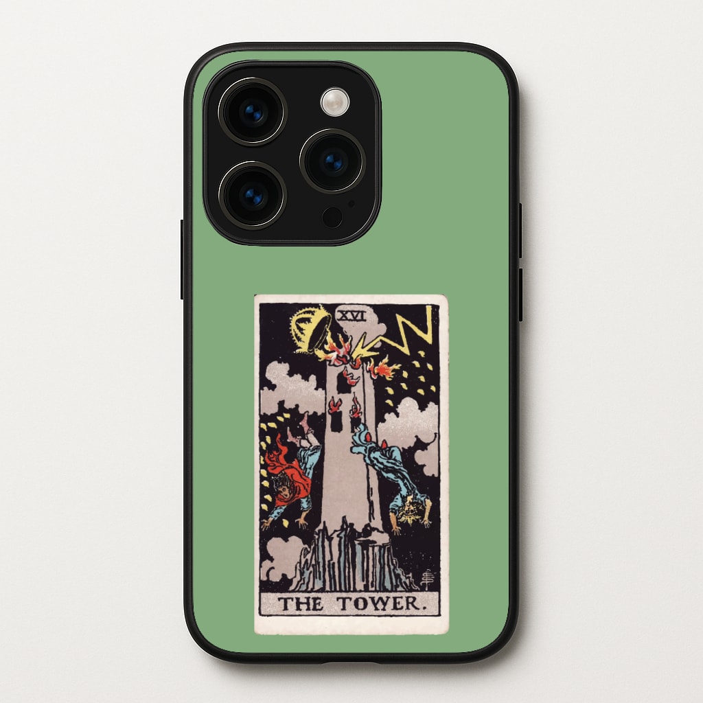 Tarot Card XVI - Tarot Cards Phone Case for iPhone 14 Pro Max