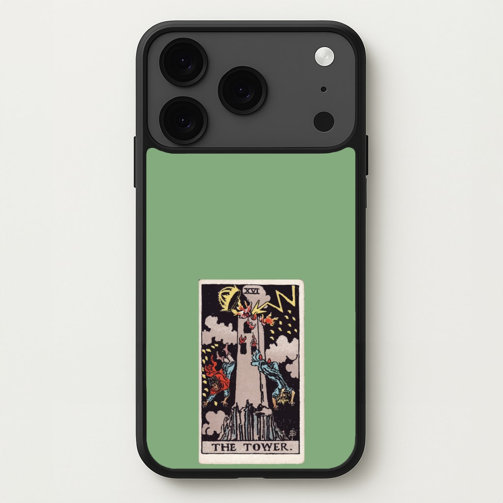 Tarot Card XVI Phone Case for iPhone 17 Pro Max