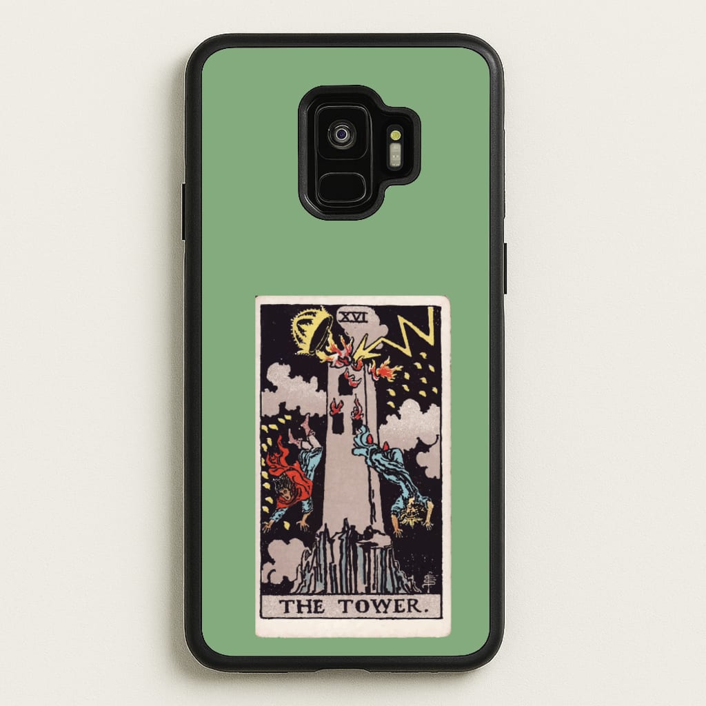 Tarot Card XVI - Tarot Cards Phone Case for Galaxy S9