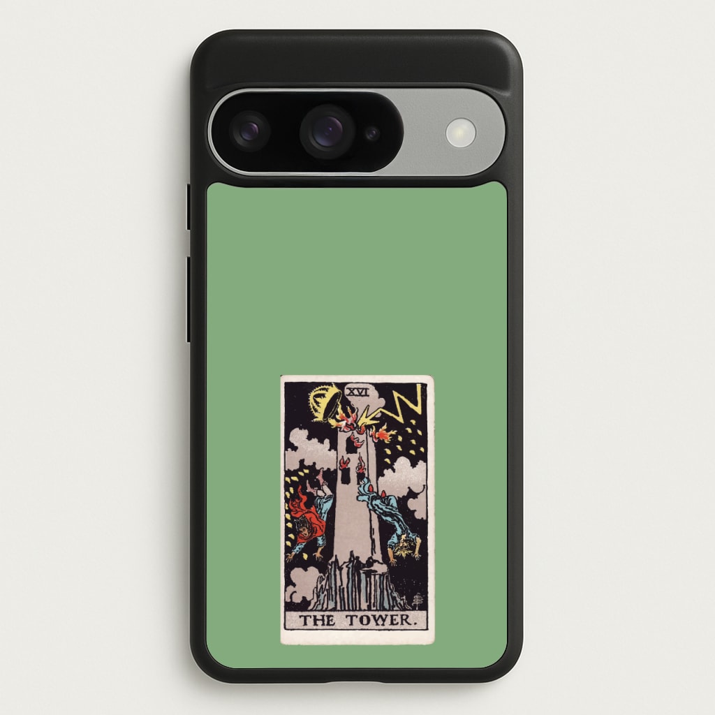 Tarot Card XVI Phone Case for Google Pixel 10 / 10 Pro