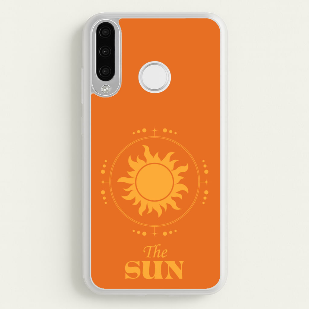 The Sun Orange - Tarot Cards Phone Case for Huawei P30 Lite