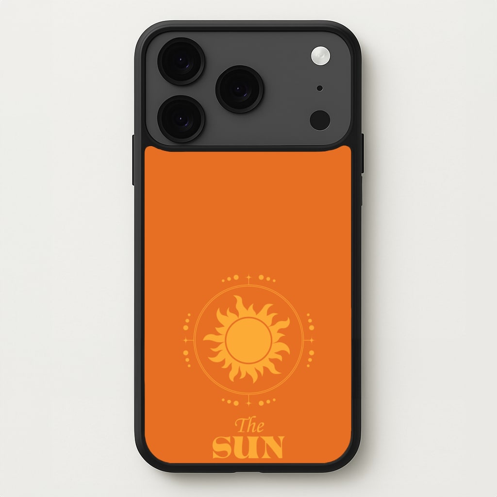 The Sun Orange Phone Case for iPhone 17 Pro Max