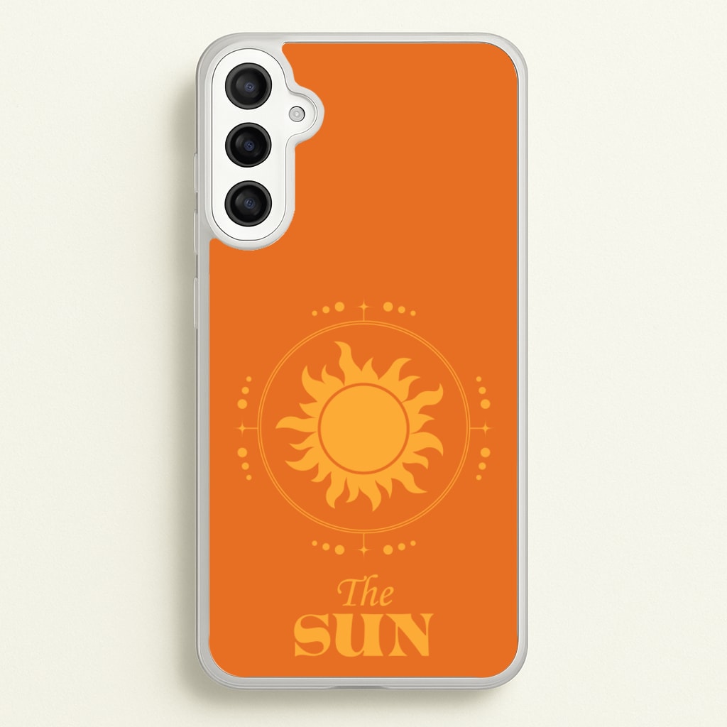The Sun Orange - Tarot Cards Phone Case for Galaxy A36