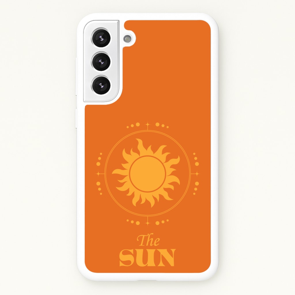 The Sun Orange - Tarot Cards Phone Case for Galaxy S22 Plus