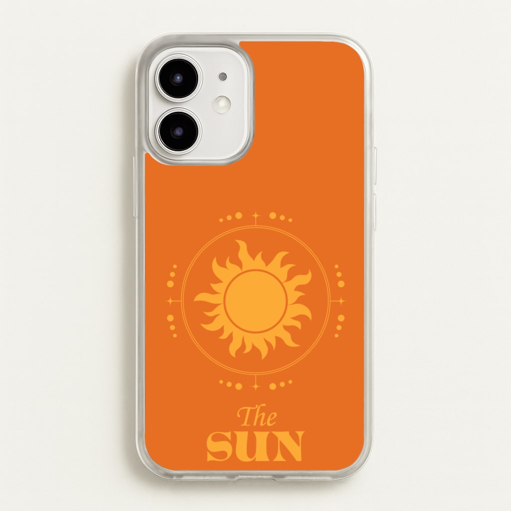 The Sun Orange - Tarot Cards Phone Case for iPhone 12 / 12 Pro
