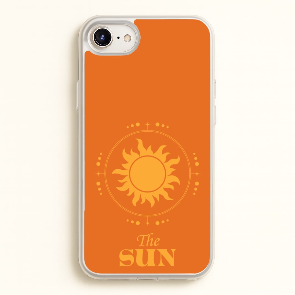 The Sun Orange - Tarot Cards Phone Case for iPhone 6 / 7 / 8 / SE