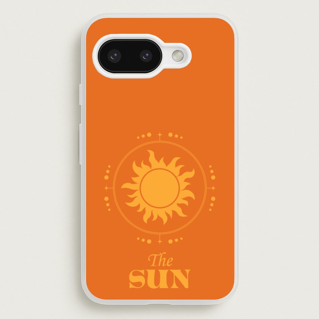 The Sun Orange - Tarot Cards Phone Case for Google Pixel 9a