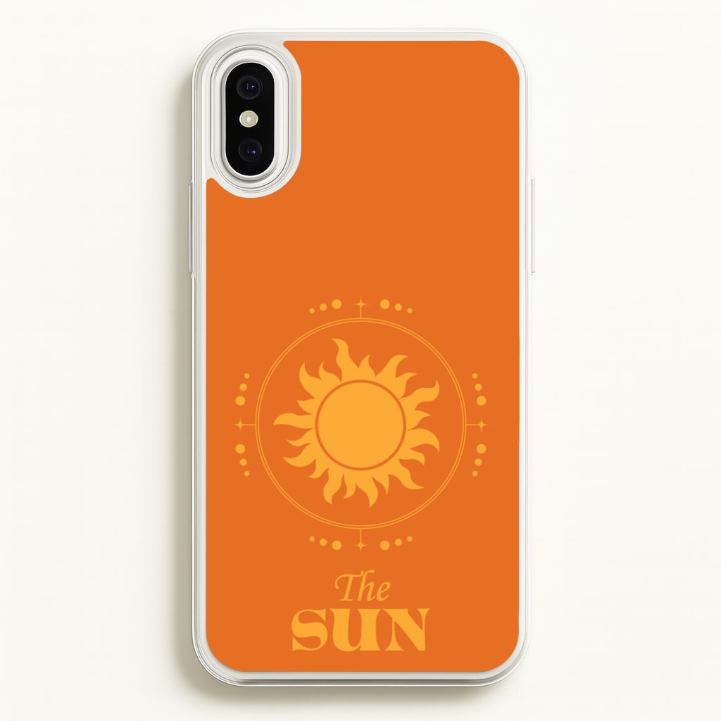 The Sun Orange - Tarot Cards Phone Case for iPhone XS Max