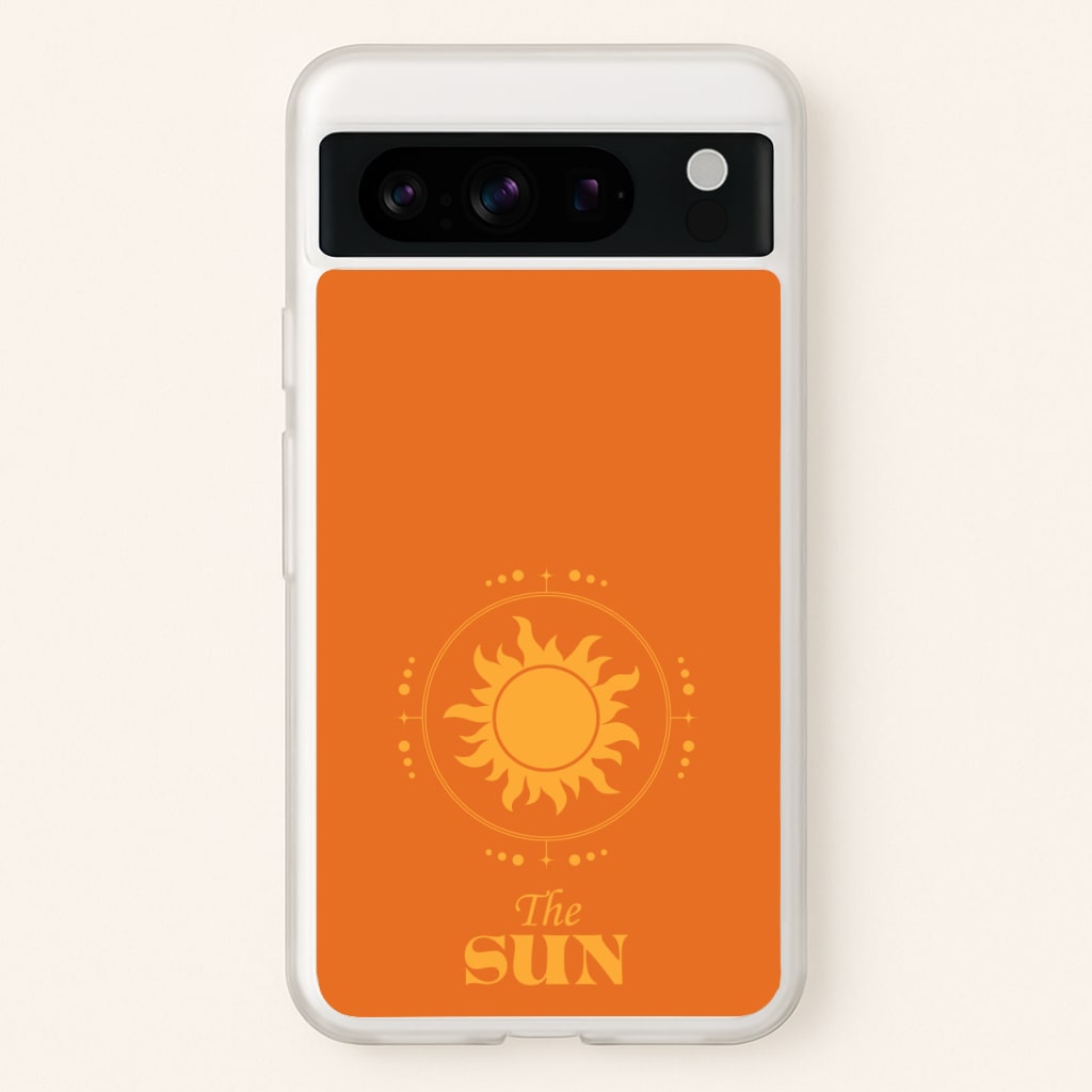 The Sun Orange - Tarot Cards Phone Case for Google Pixel 8 Pro