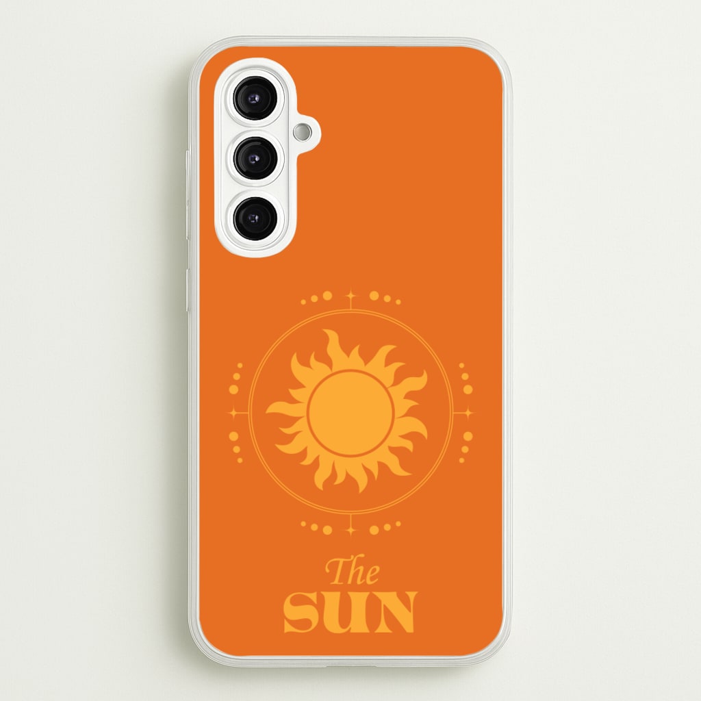 The Sun Orange - Tarot Cards Phone Case for Galaxy A16