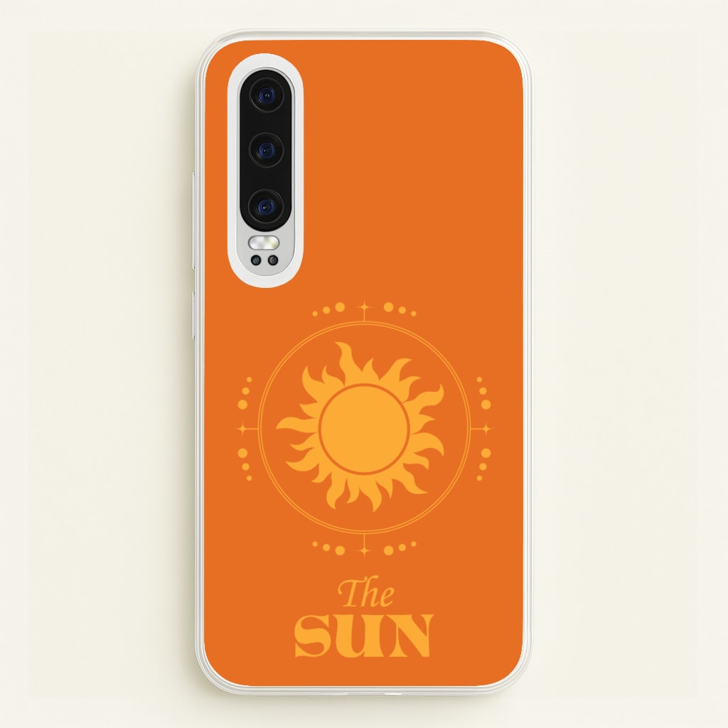 The Sun Orange - Tarot Cards Phone Case for Huawei P30
