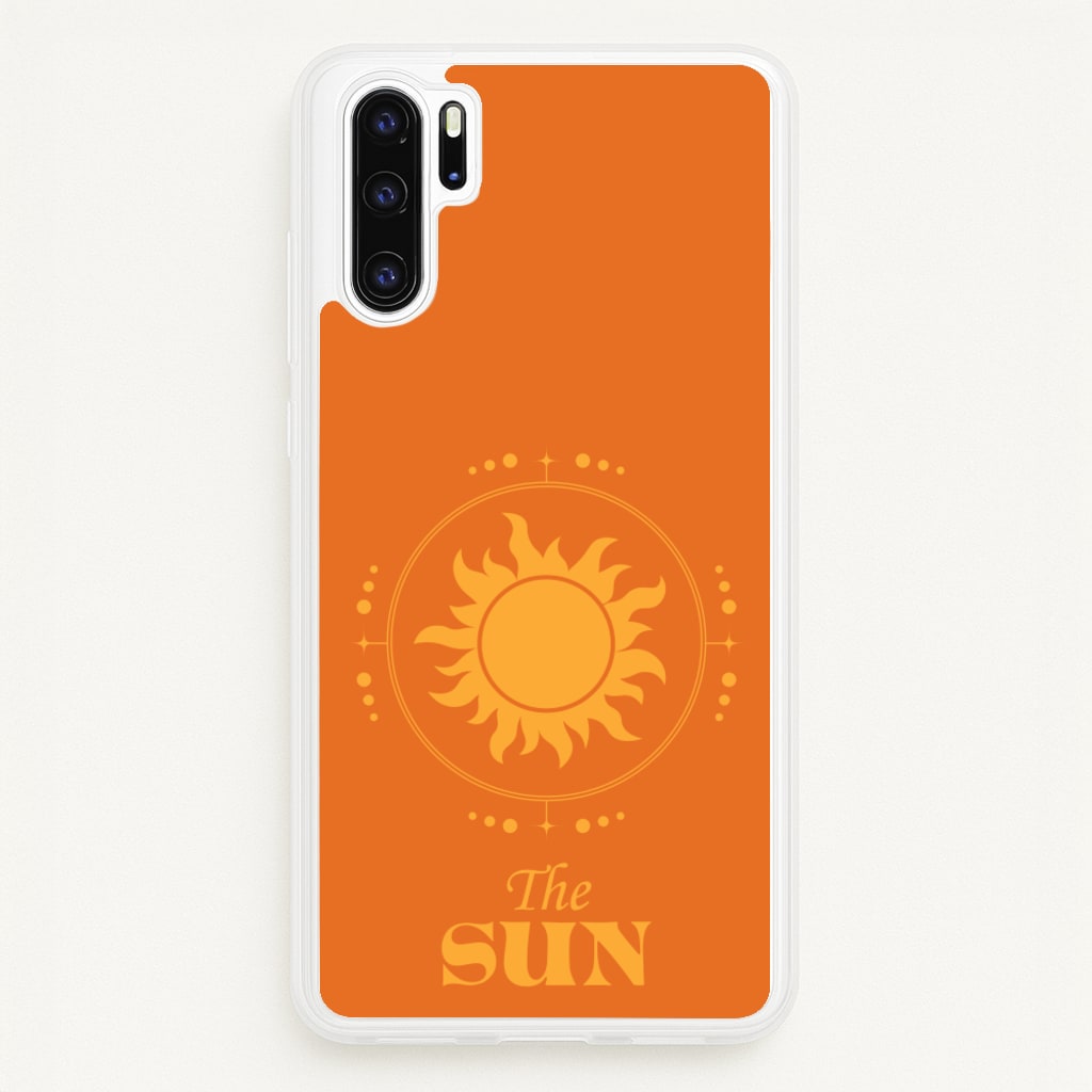 The Sun Orange - Tarot Cards Phone Case for Huawei P30 Pro